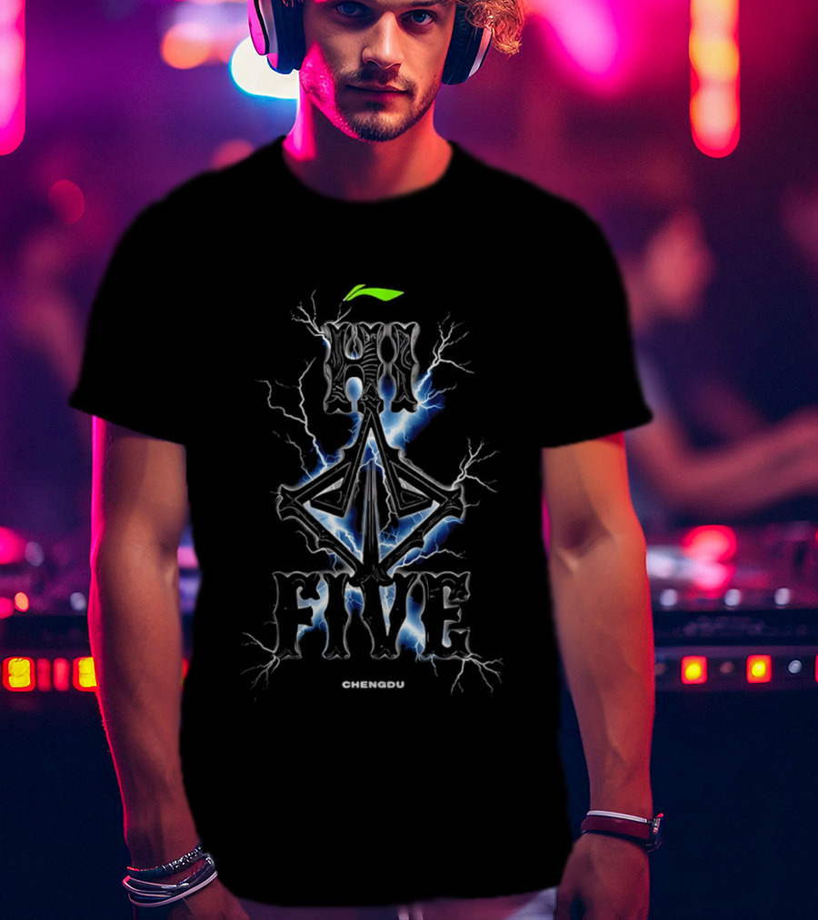 Jimmy Butler LiNing Hi Five Lightning China Tour T-Shirt