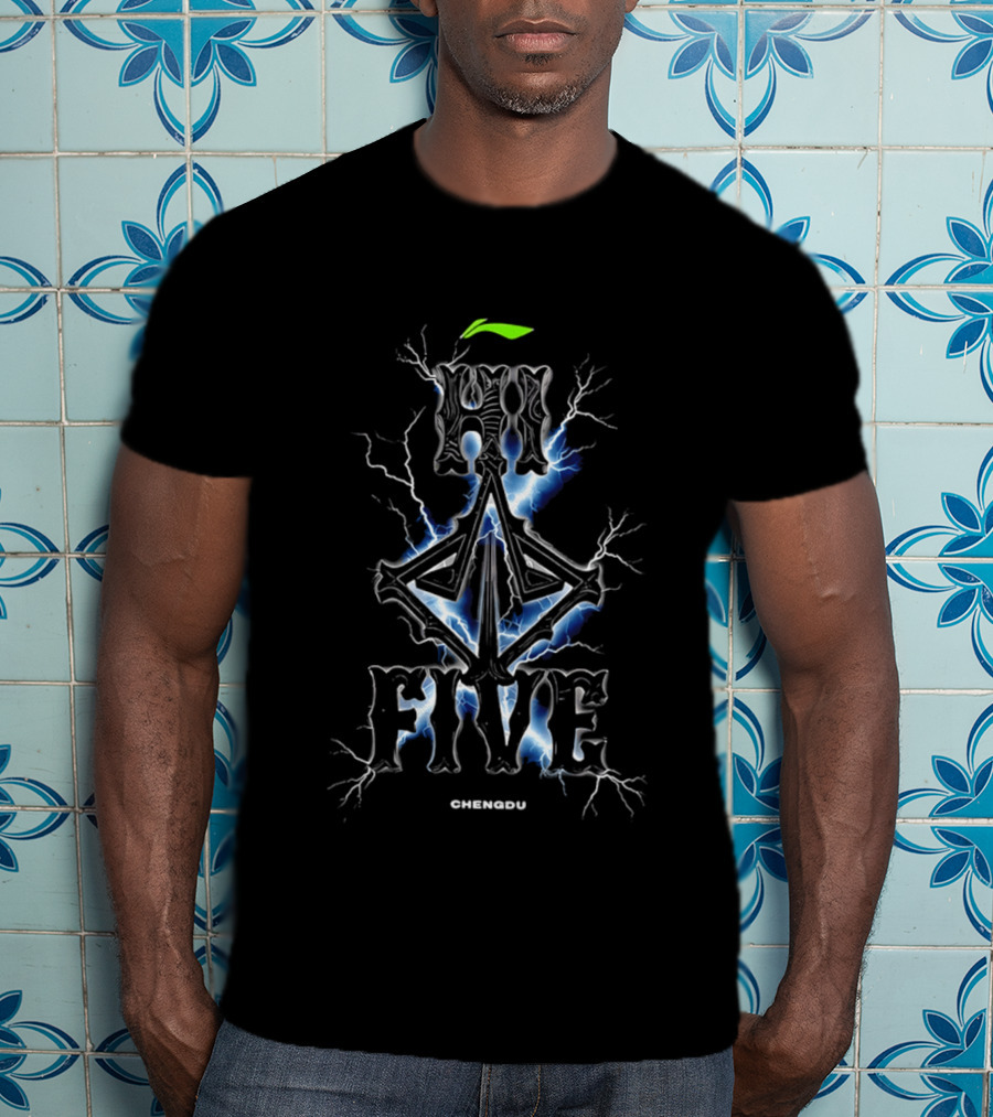 Jimmy Butler LiNing Hi Five Lightning China Tour T-Shirt