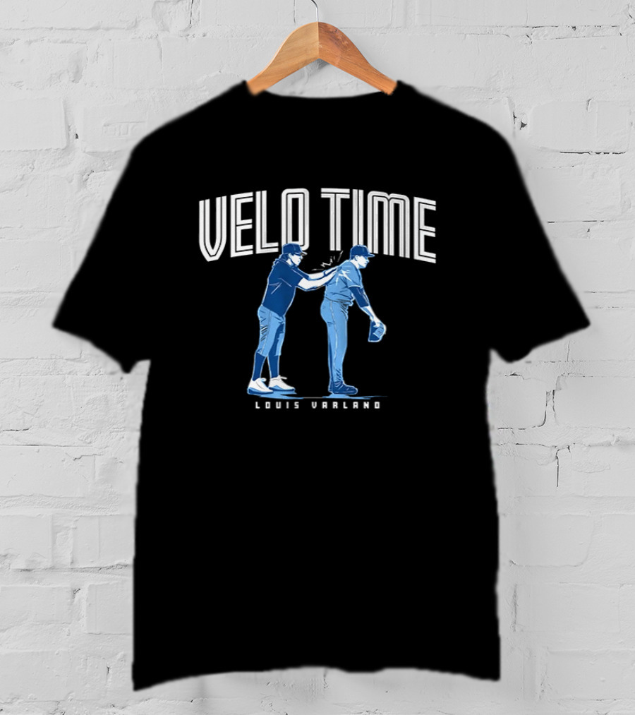 Velo Time Louis Varland Toronto Baseball T-Shirt