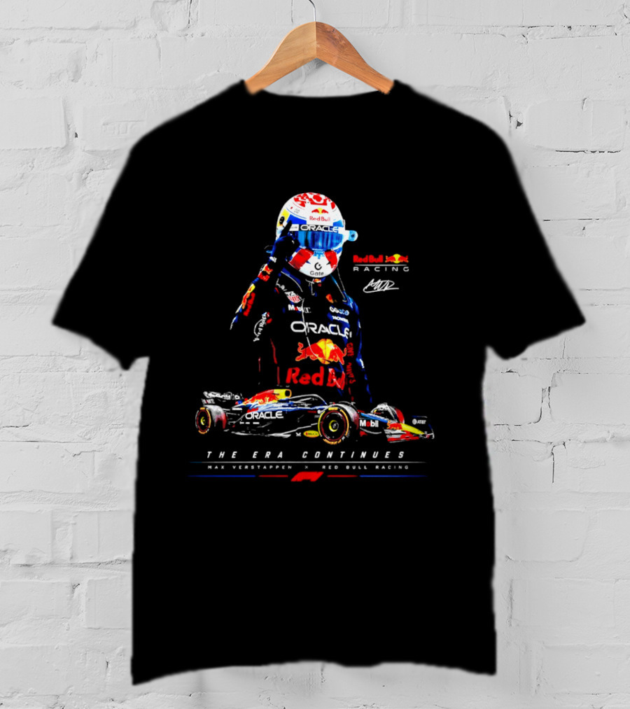 Max Verstappen Red Bull Racing The Era Continues T-Shirt