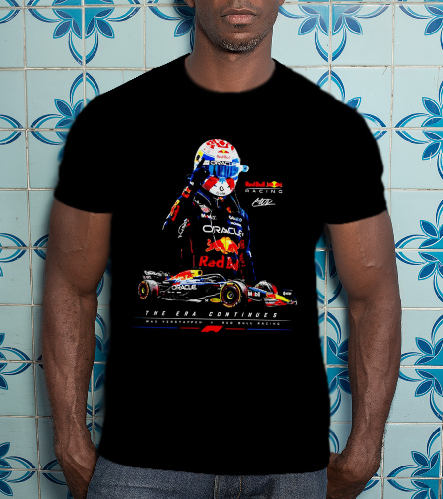 Max Verstappen Red Bull Racing The Era Continues T-Shirt