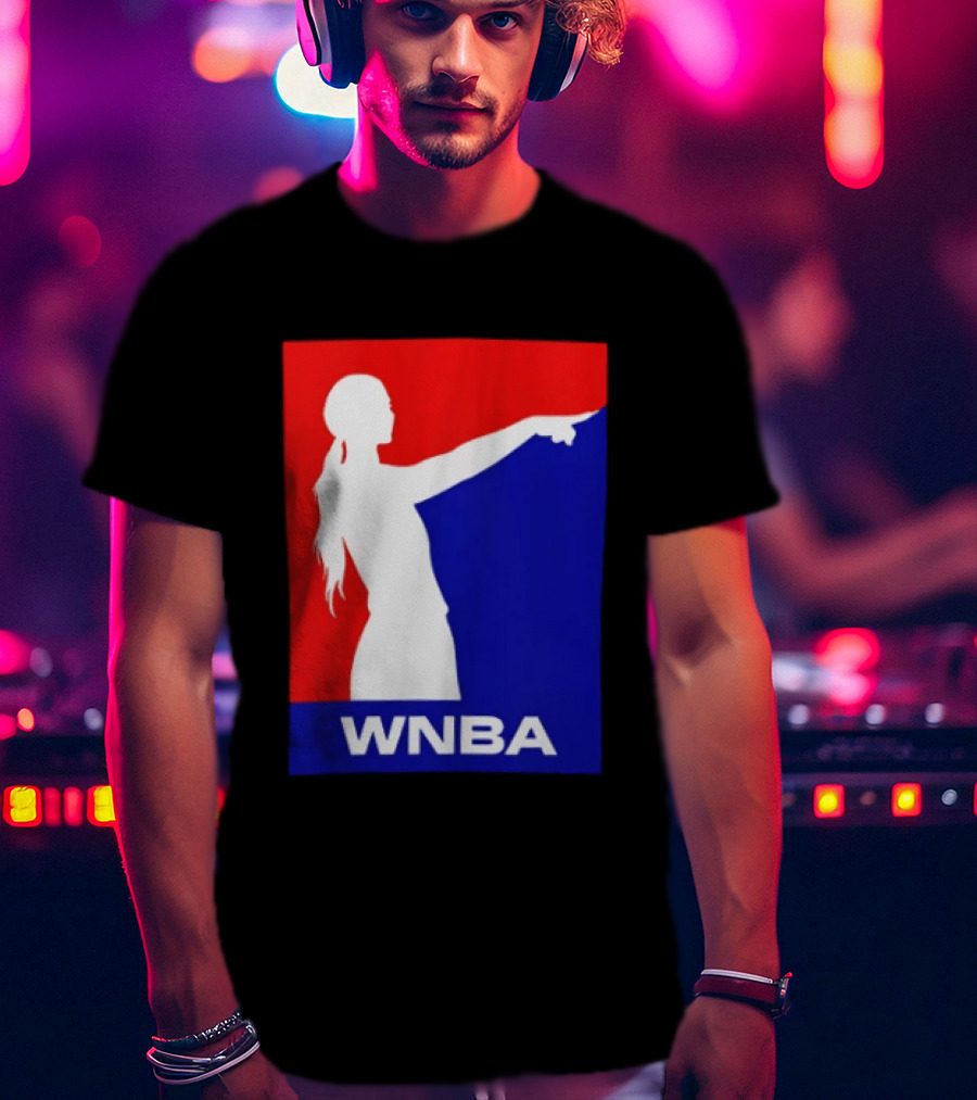 WNBA Red And Blue Sophie Cunningham Basketball T-Shirt