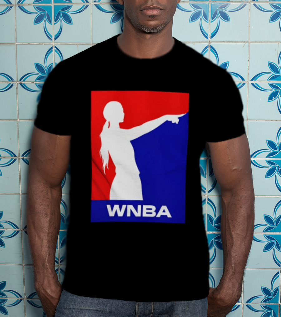WNBA Red And Blue Sophie Cunningham Basketball T-Shirt