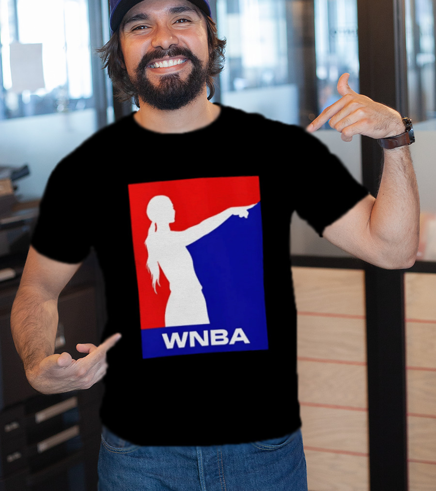 WNBA Red And Blue Sophie Cunningham Basketball T-Shirt