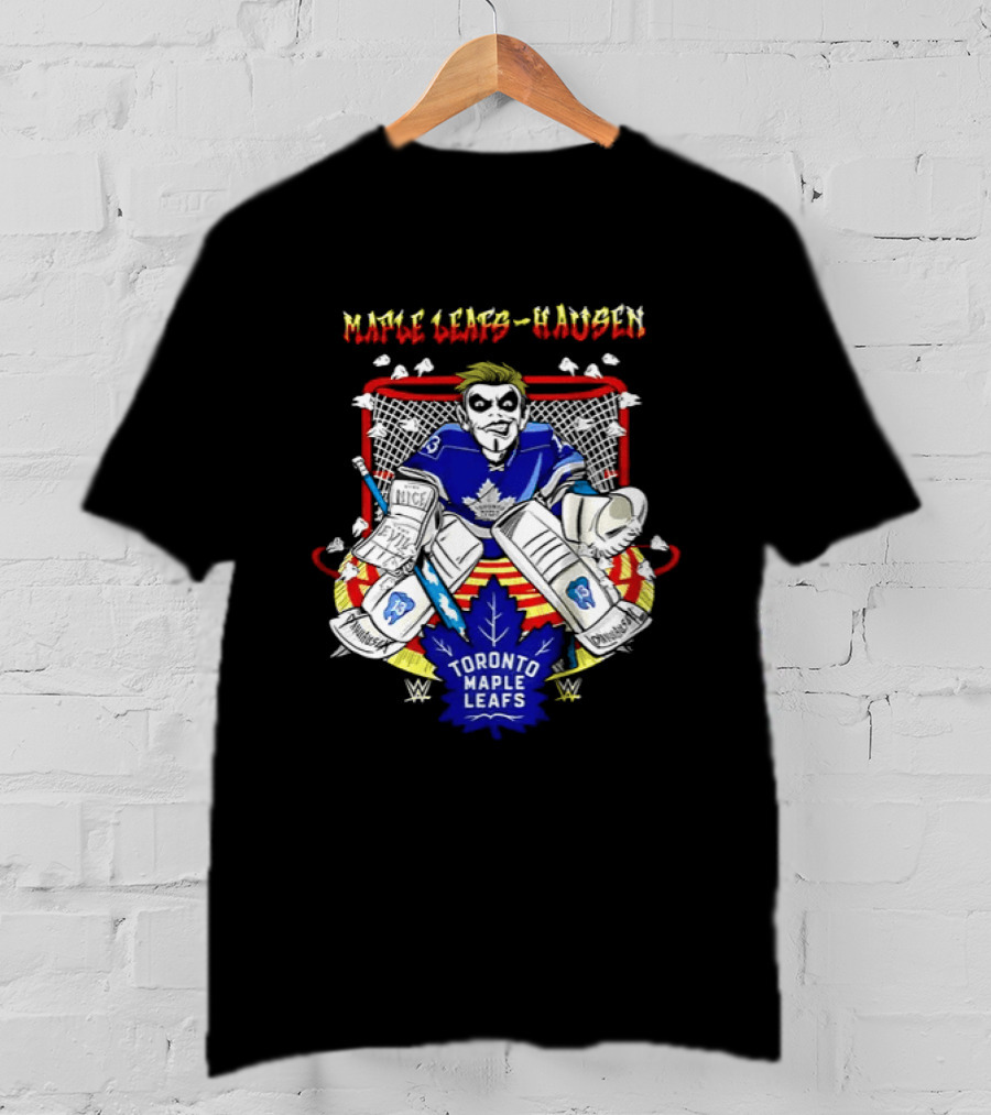 Toronto Maple Leafs Danhausen NHL Hockey WWE T-Shirt