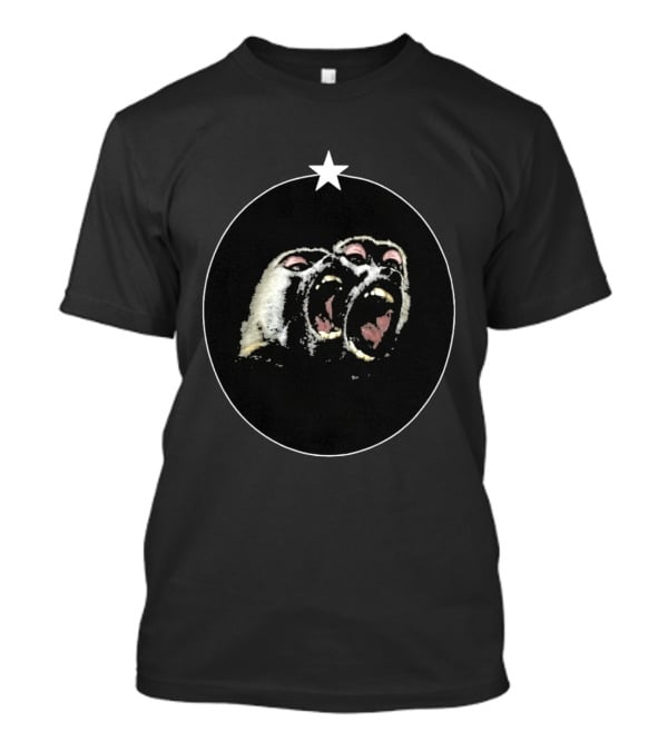 Vernon SEVENTEEN Givenchy Monkey Graphic With Star T-Shirt