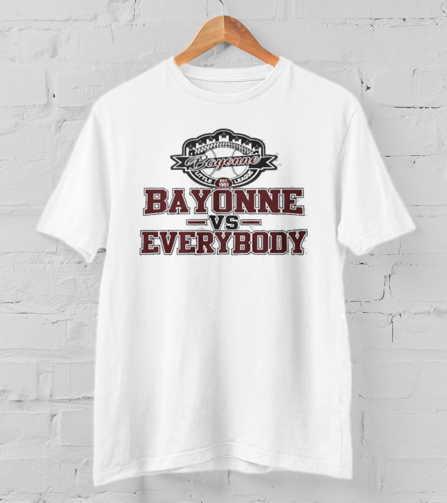 Bayonne Little League Vs Everybody Established 1951 T-Shirt