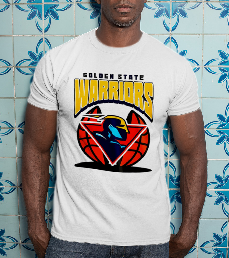 Golden State Warriors NBA 2026 Mania Retro Logo Basketball T-Shirt