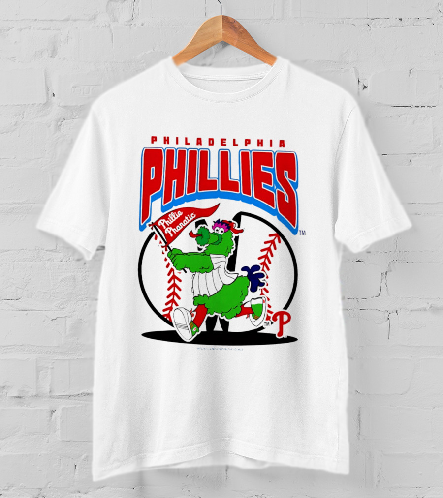Philadelphia Phillies Phillie Phanatic 2026 Mania MLB Baseball T-Shirt