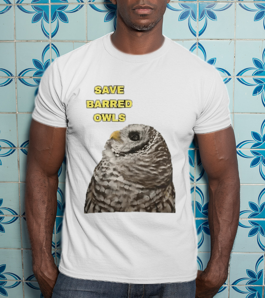 Save Barred Owls Barred Owl Conservation Appeal T-Shirt