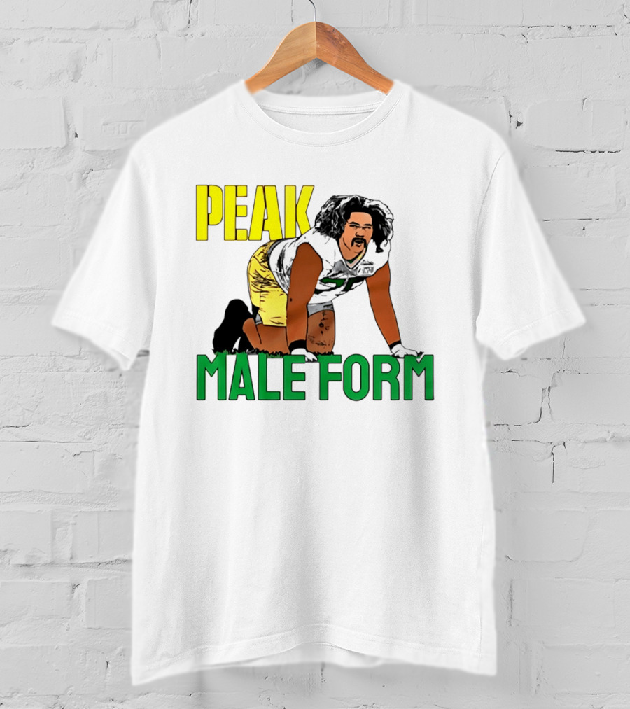 Sean Rhyan Peak Male Form Green Bay Packers Football T-Shirt