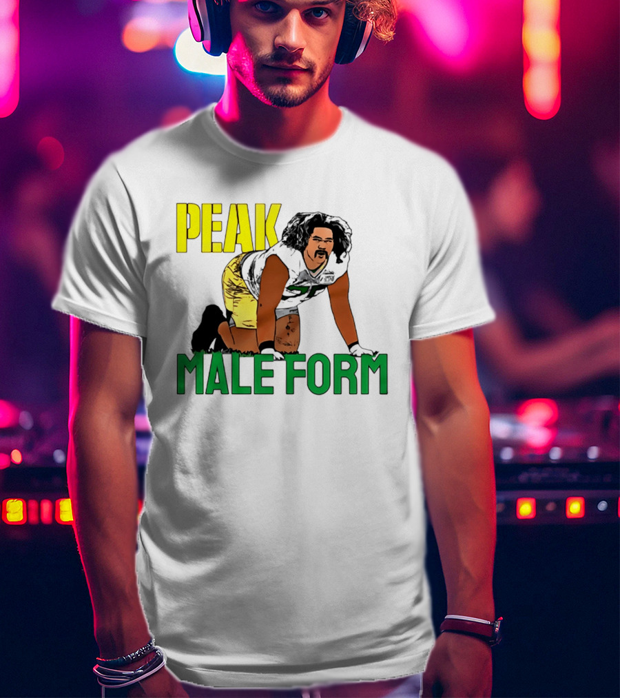 Sean Rhyan Peak Male Form Green Bay Packers Football T-Shirt