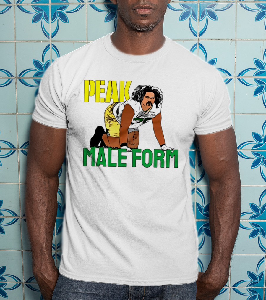 Sean Rhyan Peak Male Form Green Bay Packers Football T-Shirt