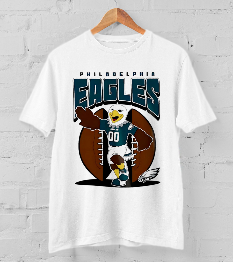 Philadelphia Eagles Swoop Mascot Football 2026 T-Shirt