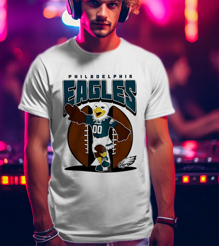 Philadelphia Eagles Swoop Mascot Football 2026 T-Shirt