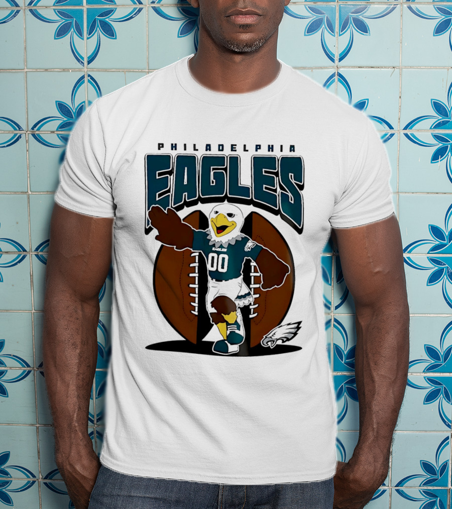 Philadelphia Eagles Swoop Mascot Football 2026 T-Shirt