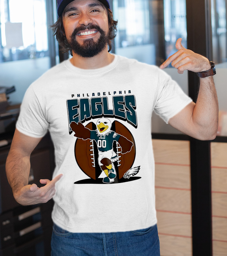 Philadelphia Eagles Swoop Mascot Football 2026 T-Shirt