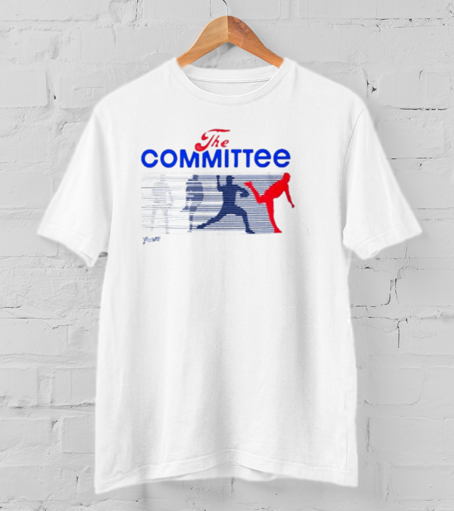 The Committee Pitching Evolution Baseball Journey T-Shirt