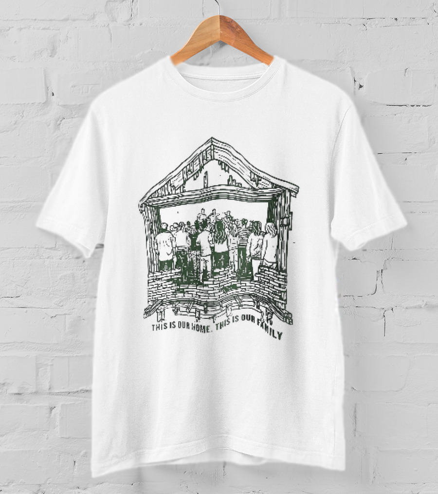 This Is Our Home This Is Our Family Concert Crowd House T-Shirt