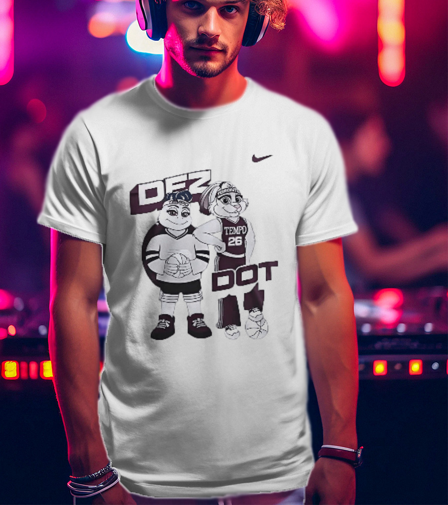 Toronto Tempo Dez Dot Mascots Basketball Nike T-Shirt