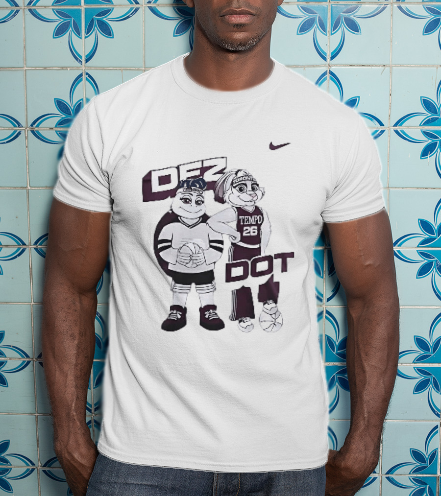 Toronto Tempo Dez Dot Mascots Basketball Nike T-Shirt