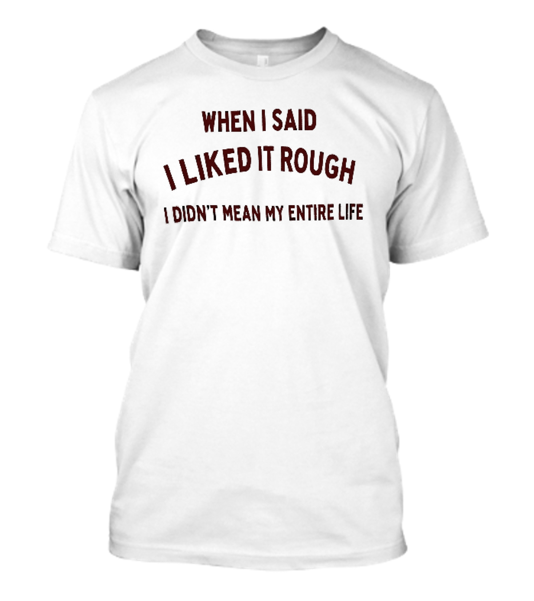 When I Said I Liked It Rough Didn't Mean My Entire Life T-Shirt
