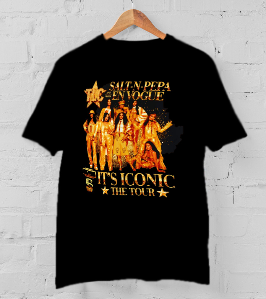 TLC Salt N Pepa And En Vogue It's Iconic The Tour T-Shirt