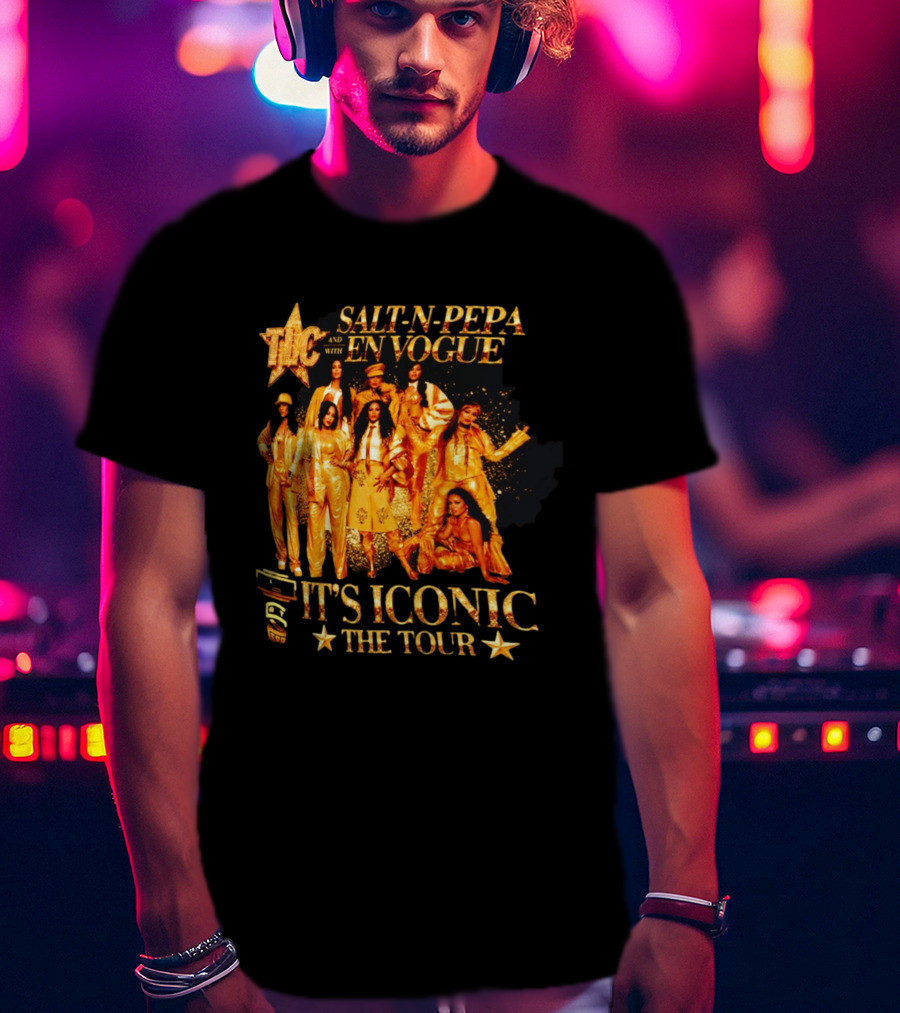 TLC Salt N Pepa And En Vogue It's Iconic The Tour T-Shirt