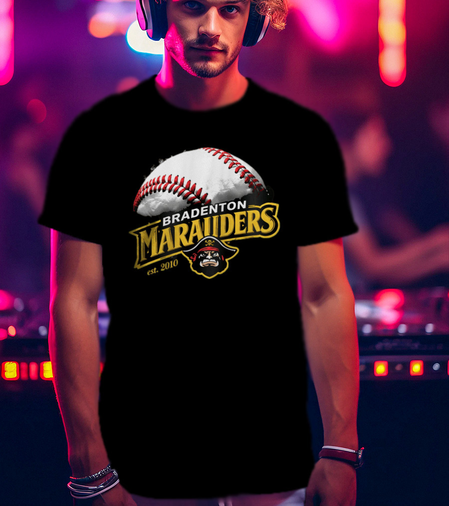 Bradenton Marauders Y2K Night Giveaway 2026 Baseball Pirate T-Shirt