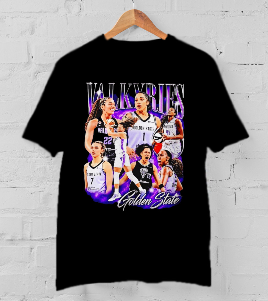 Golden State Valkyries WNBA Basketball Team Players 2026 T-Shirt