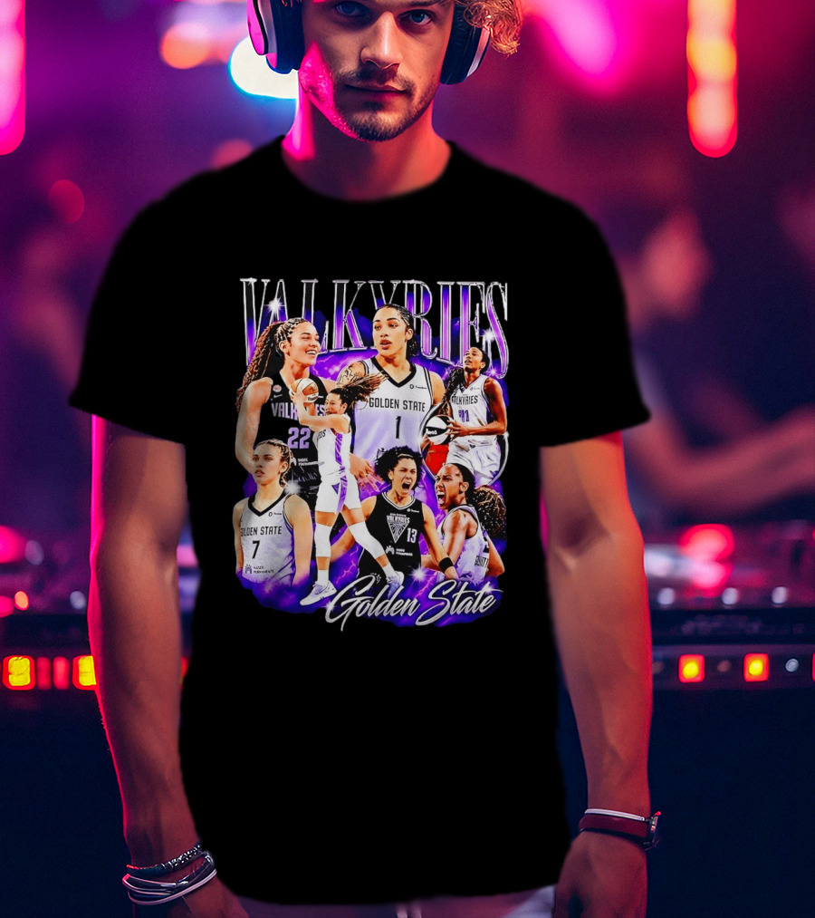 Golden State Valkyries WNBA Basketball Team Players 2026 T-Shirt