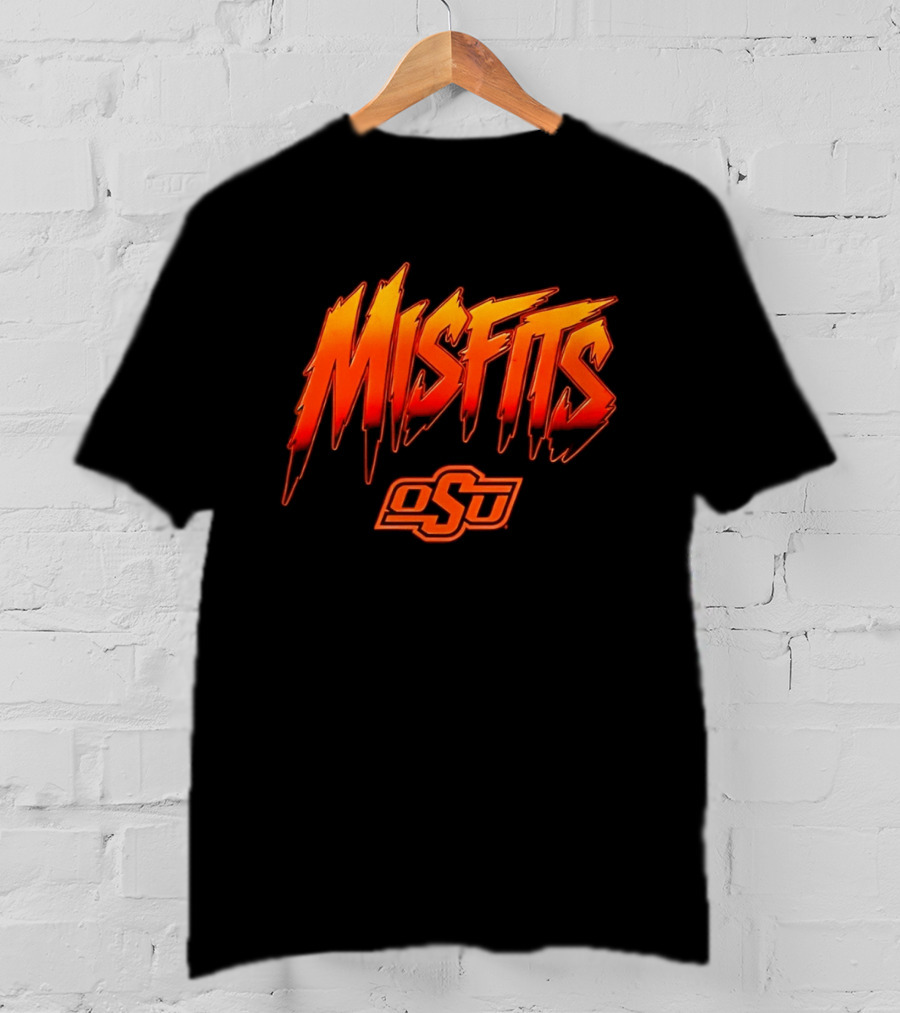 Misfits Oklahoma State Cowboys OSU T-Shirt