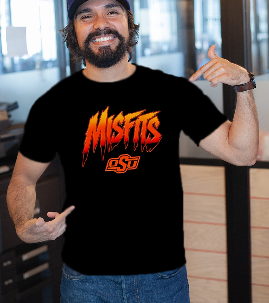 Misfits Oklahoma State Cowboys OSU T-Shirt