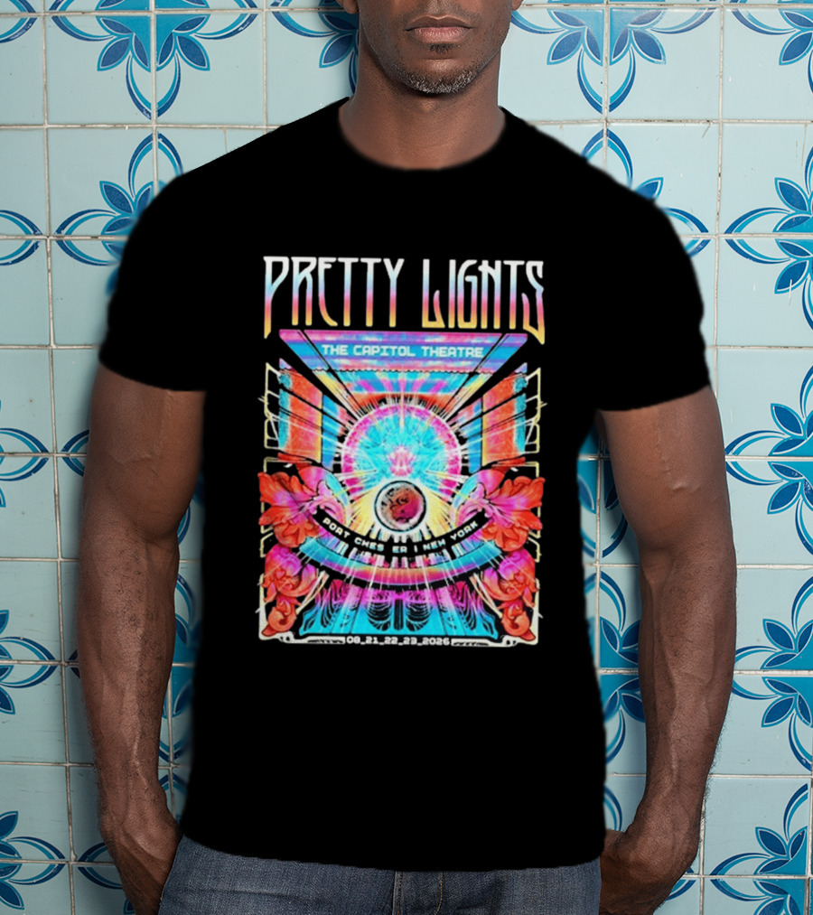 Pretty Lights The Capitol Theatre Port Chester NY August 21 23 2026 T-Shirt