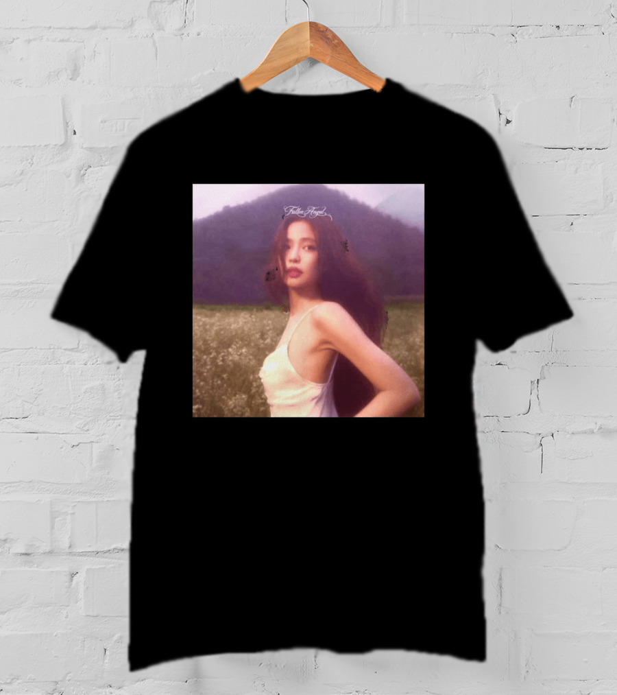 Jennie Fallen Angel EP Cover Photo Mountain Field Scene T-Shirt