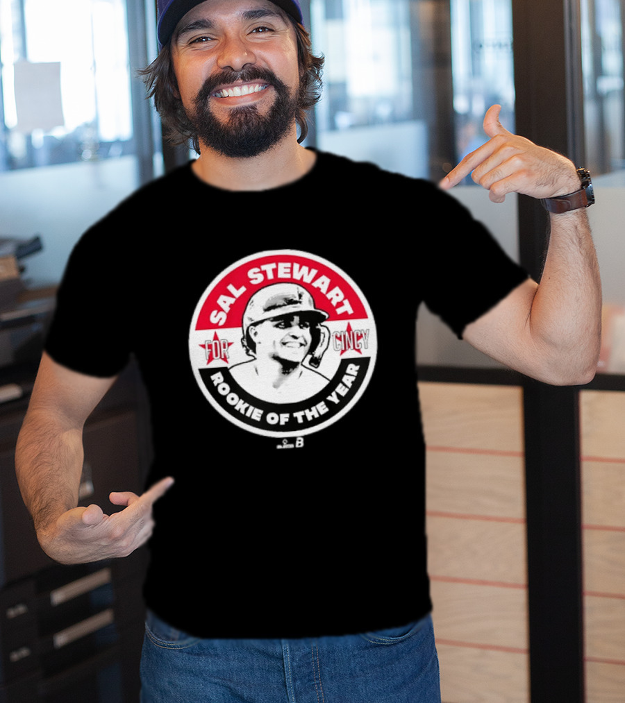 Sal Stewart For Cincy Rookie Of The Year T-Shirt
