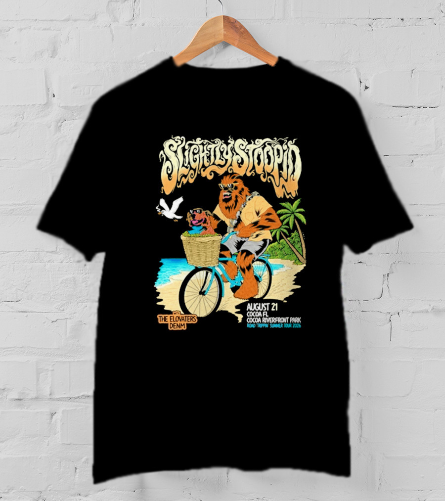 Slightly Stoopid Cocoa Riverfront Park August 21 The Elovaters Demn Event 2026 T-Shirt