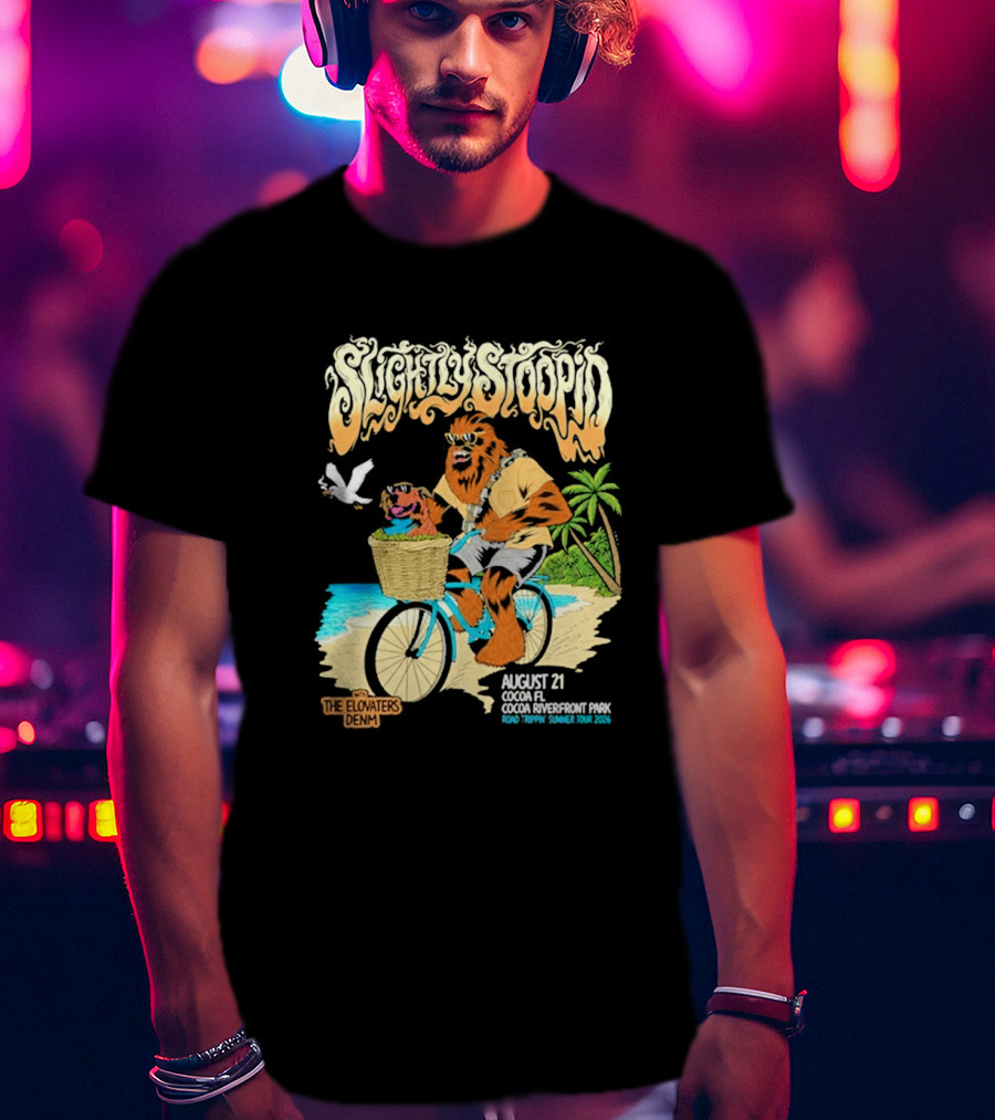 Slightly Stoopid Cocoa Riverfront Park August 21 The Elovaters Demn Event 2026 T-Shirt