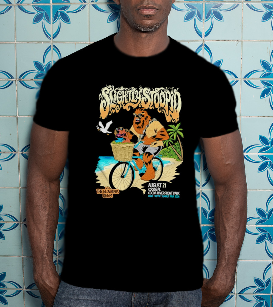 Slightly Stoopid Cocoa Riverfront Park August 21 The Elovaters Demn Event 2026 T-Shirt