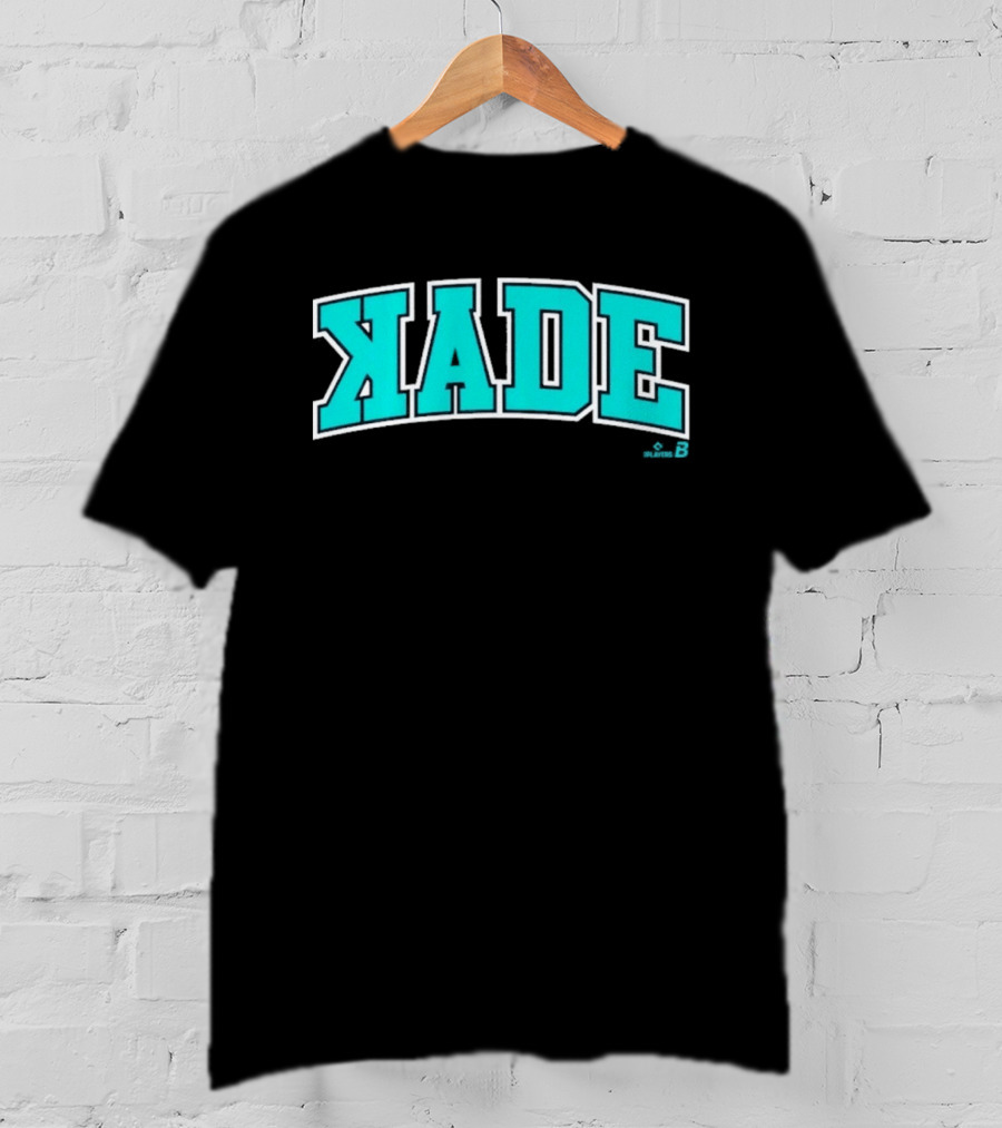 Kade Anderson Backwards K Bold Teal T-Shirt