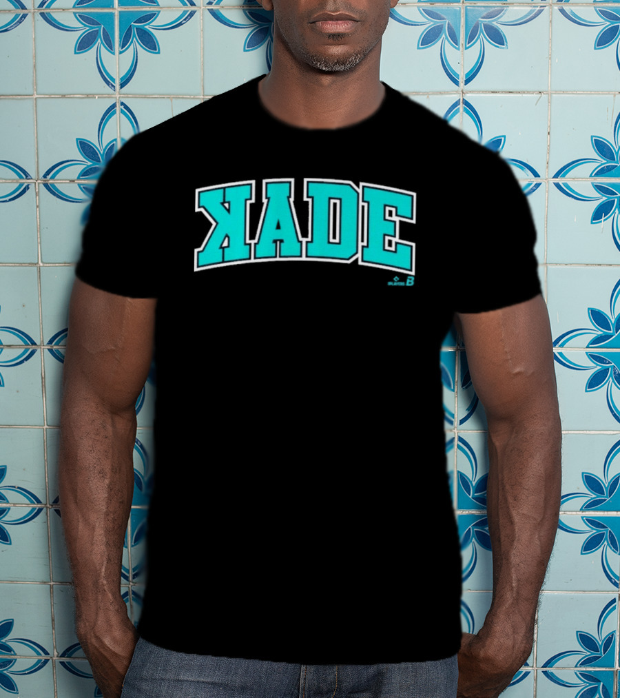 Kade Anderson Backwards K Bold Teal T-Shirt
