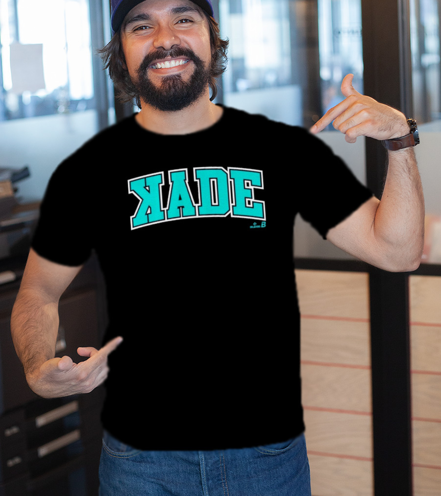 Kade Anderson Backwards K Bold Teal T-Shirt