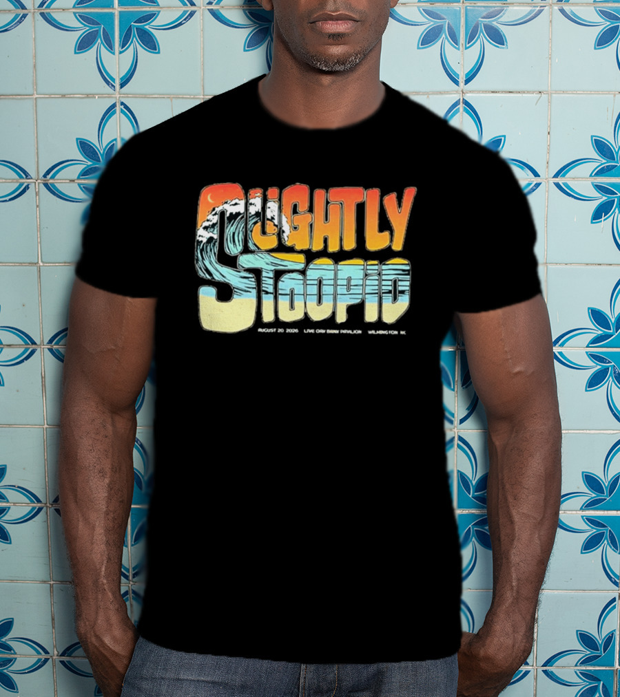 Slightly Stoopid August 20 2026 Live At Live Oak Bank Pavilion Wilmington NC T-Shirt