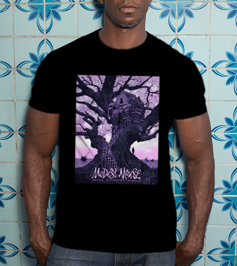 Modest Mouse South Deerfield MA Tree House Brewing August 20 2026 Event T-Shirt