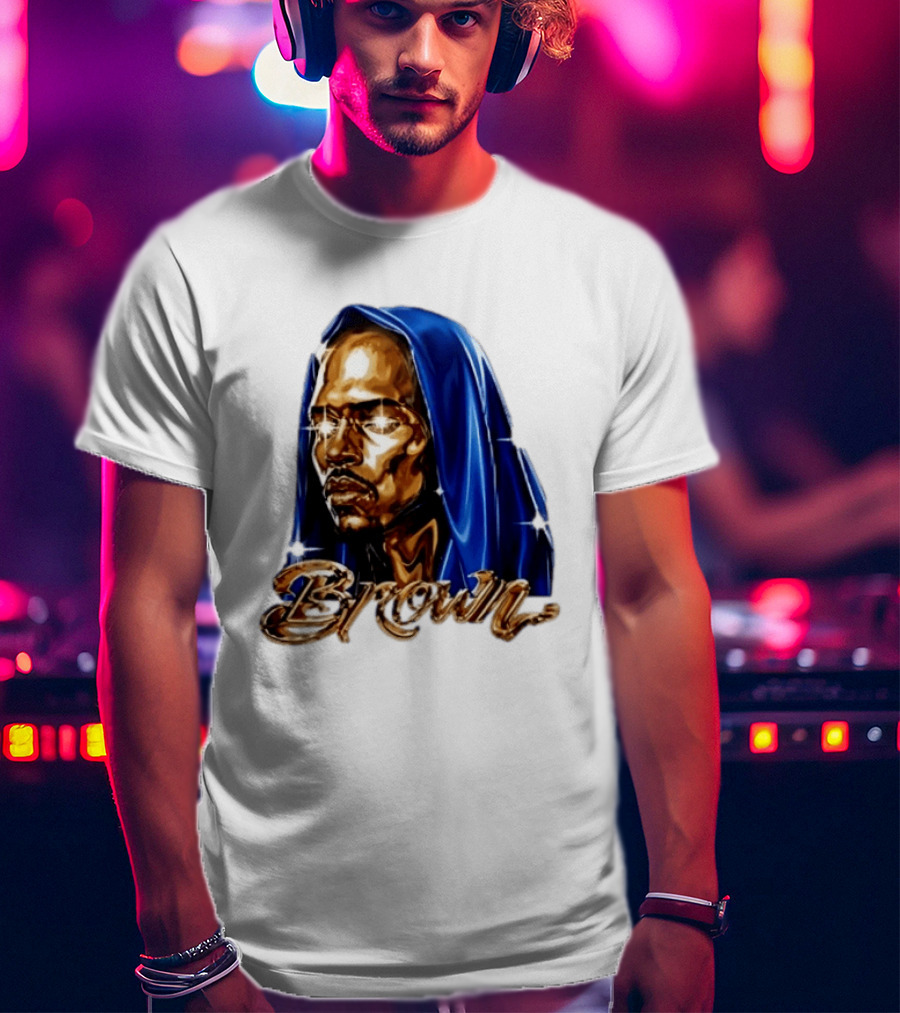 Chris Brown R&B Calligraphy Tour T-Shirt