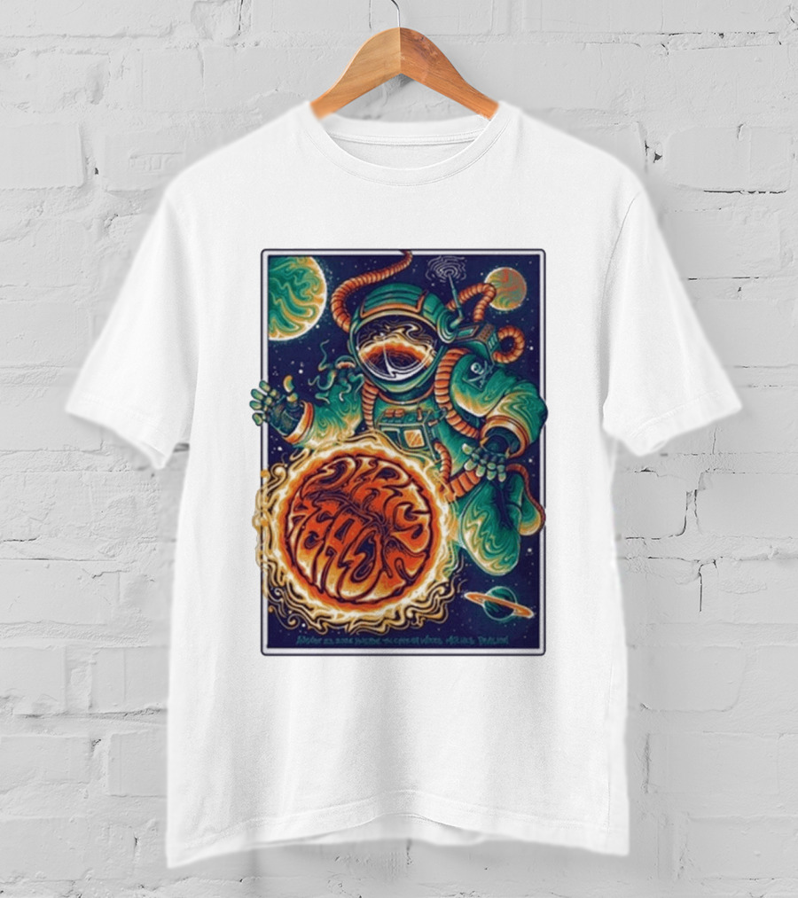Dirty Heads Cosmic Astronaut Tour The Woodlands TX 8 23 2026 Psychedelic Space Adventure T-Shirt