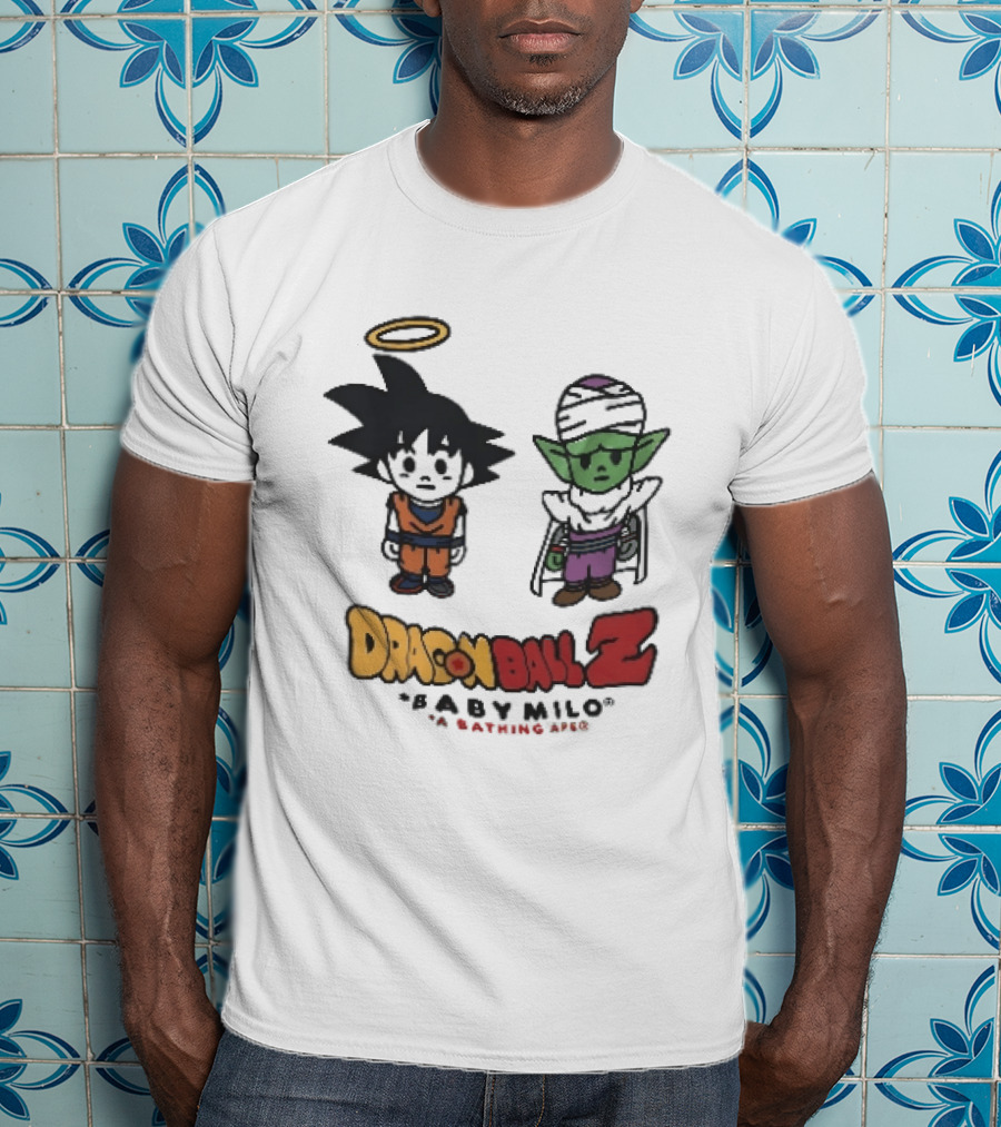 Dragon Ball Z Baby Milo Goku Piccolo Collaboration T-Shirt