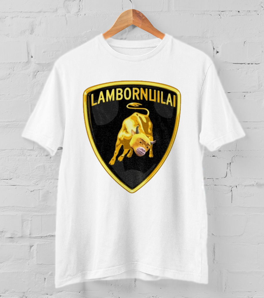 Lambornuilai Gold Bull Meme Niu Lai T-Shirt