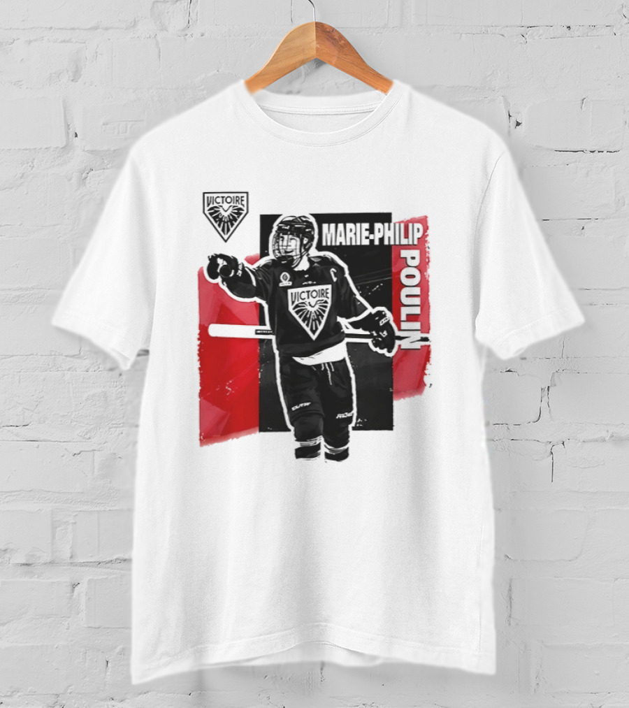Marie Philip Poulin Team Vancouver Goldeneyes PWHL 2026 T-Shirt