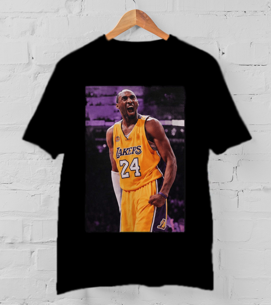 A. J. Brown Wear Mamba Kobe Bryant Lakers 24 T-Shirt